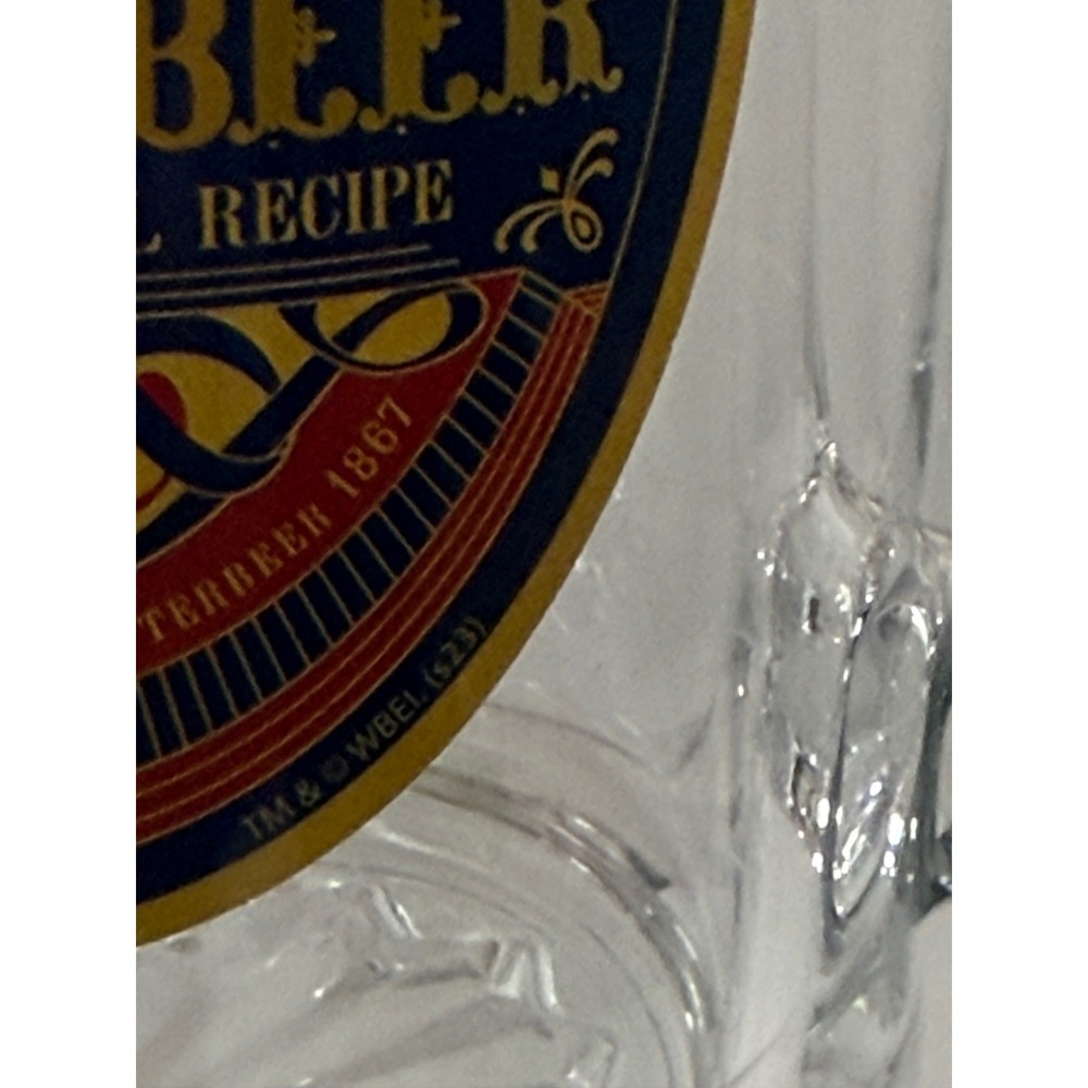 Harry Potter Universal Studios Butterbeer Glass Mugs Set of 2 Different Steins - Picture 13 of 16